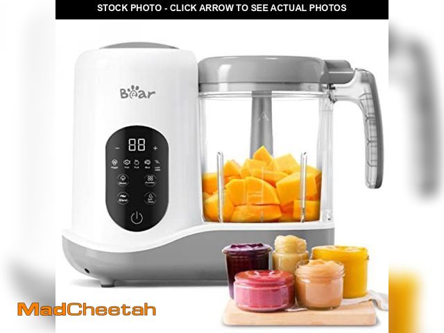Lot 74-12323946 - BEAR 2024 Baby Food Maker | One Step Baby Food Processor Steamer Puree Blender | Auto Cooking &amp; ...