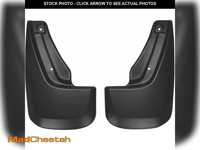 Lot 74-12267033 - Husky Liners Custom Mud Guards | Fits 2011-2025 Dodge Durango (Excludes SRT) | Rear Set, 2-pc Black ...