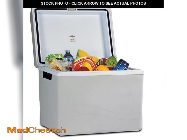 Lot 74-13061419 - *DIRTY/SCRATCHED* Koolatron 12V Electric Cooler/Warmer, 42L (45 qt.) Thermoelectric Car Fridge, Two-...