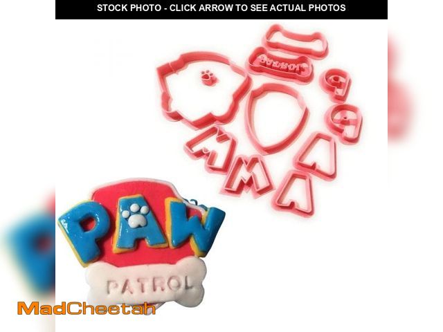 Lot 74-12436445 - GenÃÂ©rico T3D Cookie Cutters Paw Inspired By Patrol Kit 11pcs Cookie Cutter, Suitable for Cakes Bi...