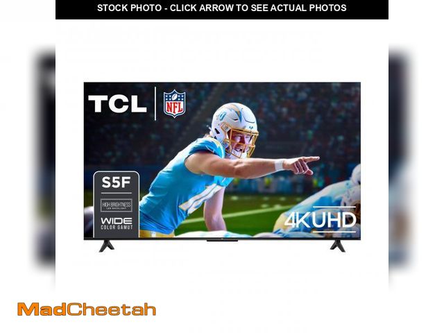 Lot 74-12279715 - TCL 55-Inch Class S5 UHD 4K LED Smart TV with Fire TV (55S551F, 2024 Model), Dolby Vision, HDR PRO+,...