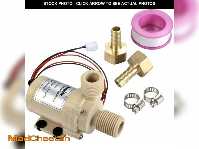 Lot 74-13947774 - bayite BYT-7A006 DC 12V Solar Hot Water Heater Circulation Pump Low Noise 3M Discharge Head 2.1GPM -...