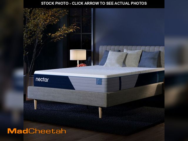 Lot 74-12823951 - Nectar Classic Hybrid 12inchÂ Queen Mattress - Medium Firm - Memory Foam &amp; Innerspring Coils - ...