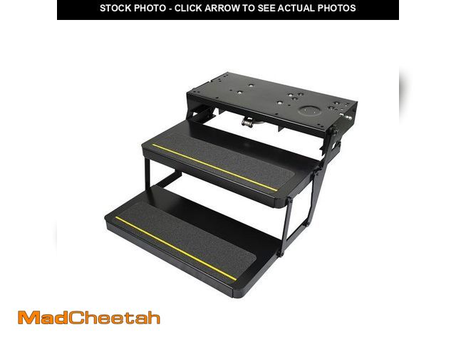 Lot 74-12538811 - Kwikee 40 Series Electric Step Assembly with Standard Drive Operation and Power Switch Kit for RVs a...