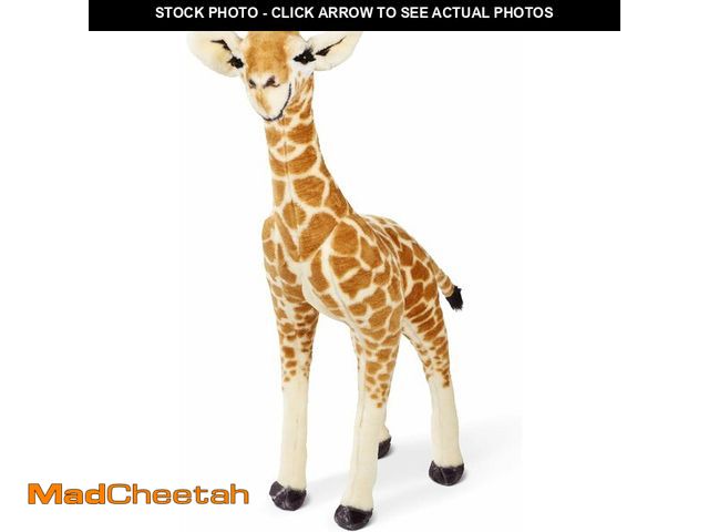 Lot 74-13070183 - Melissa &amp; Doug Lifelike Plush Standing Baby Giraffe Stuffed Animal - 3 Feet Tall - UNUSED