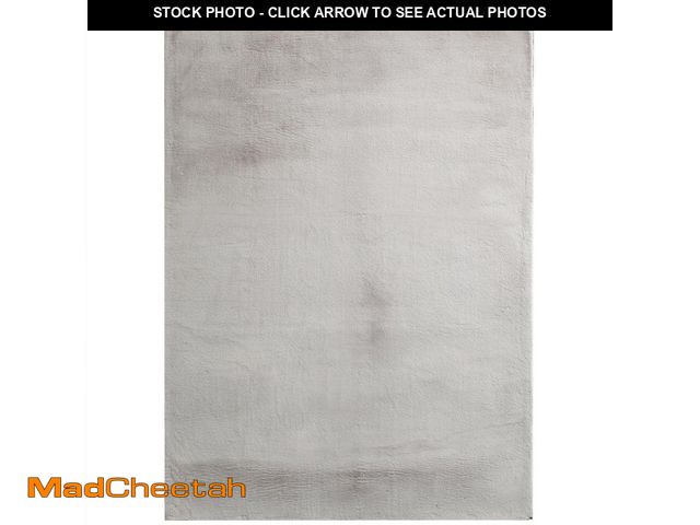 Lot 74-14605383 - Home Decorators Collection Piper Grey 5 ft. x 7 ft. Solid Polyester Area Rug 5250.61.51HDB - UNUSED