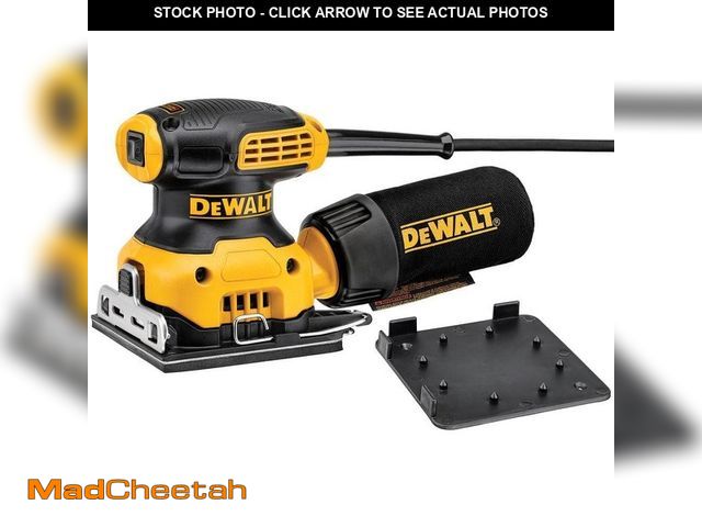 Lot 74-12682289 - DEWALT 2.3 Amp 1/4 Sheet Sander - UNUSED