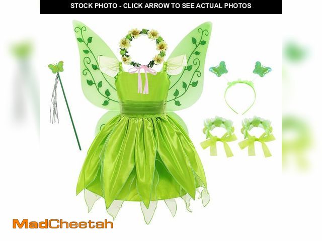 Lot 74-12698883 - BLOOMIRO Fatry Costume for Girls Princess Dress Birthday Party Halloween Costume Cosplay Dress up fo...