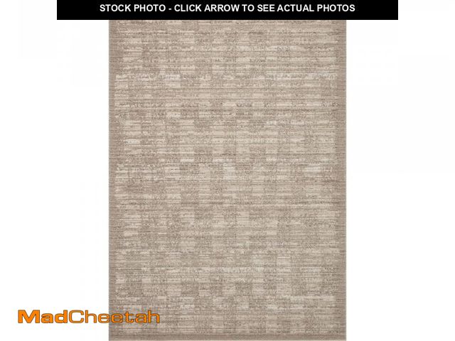 Lot 74-12203744 - Loloi Darby Collection DAR-07 Pebble/Sand 9'-2" x 13' Area Rug - UNUSED