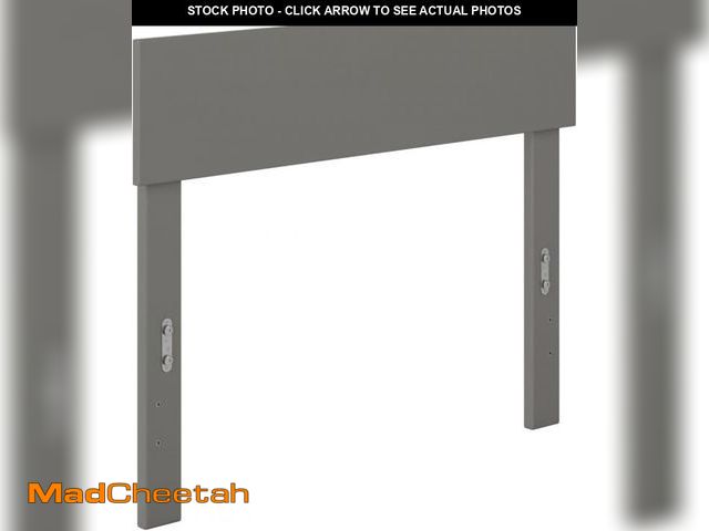 Lot 74-12399493 - AFI, Boston Headboard, Twin, Grey - UNUSED
