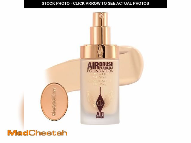 Lot 74-13567501 - Charlotte Tilbury Airbrush Flawless Matte Foundation - Full Coverage Liquid Makeup with a Natural-Ma...