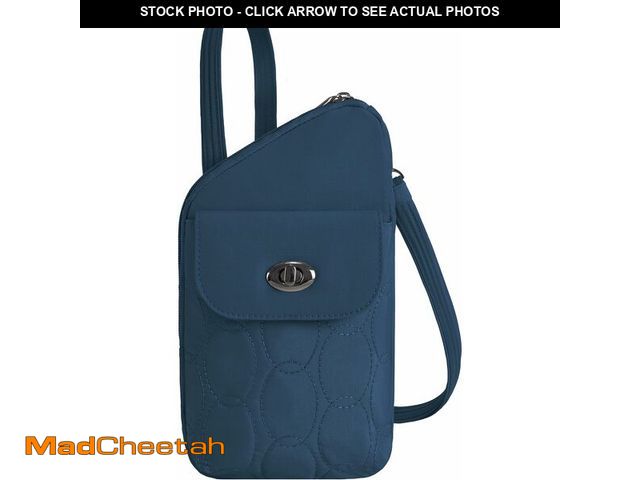 Lot 74-13844888 - Travelon Anti-Theft Runways Slim Assymetric Crossbody - UNUSED