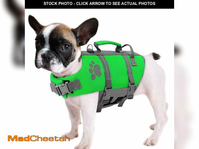 Lot 74-14212806 - Queenmore XS Dog Life Jacket, Puppy Life Jackets for Small Dogs, Small Dog Life Vest for Swimming, L...