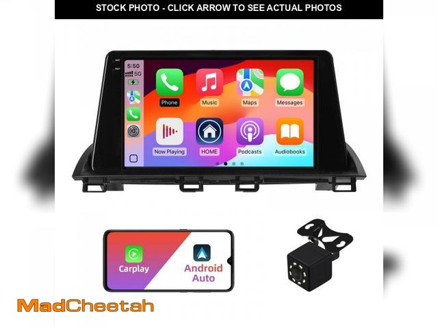 Lot 74-12431715 - 2+32G Android 12 Double Din Car Stereo for Mazda 3 Axela 2014-2019 with 9 Inch Touchscreen Radio Bui...