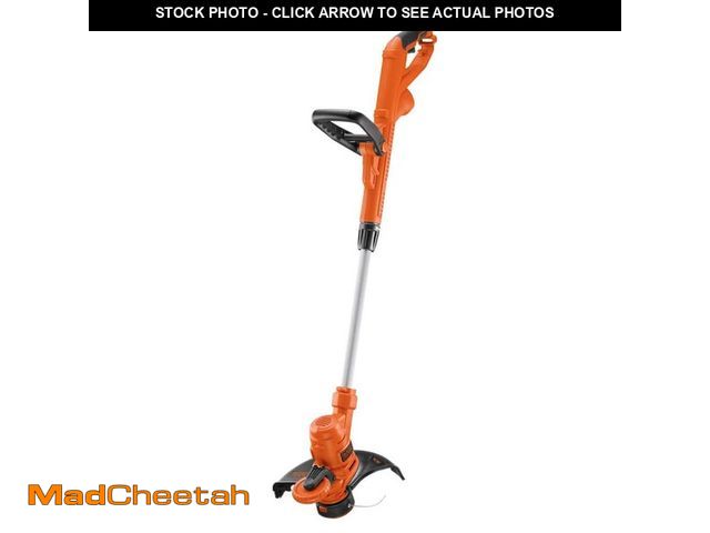 Lot 74-12799213 - BLACK+DECKER 14 in. 6.5 AMP Corded Electric Single Line 2-in-1 String Trimmer &amp; Lawn Edger with ...