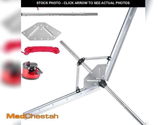 Lot 74-12397060 - VEVOR Lake Weed Cutter, Pond Aquatic Plant Cutting Tool with 48 in Max. Cut Width, Sharp and Heavy-D...