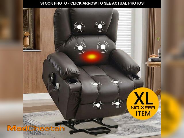 Lot 74-14217682 - JONPONY Power Lift Recliner Chair Recliners for Elderly with Heat and Massage Recliner Chair for Liv...