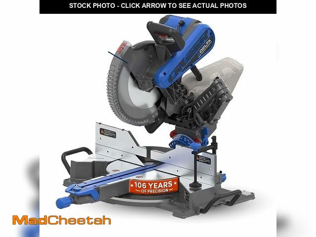 Lot 74-13577983 - Delta 26-2312- 12Ã¢â¬Â Dual Bevel Sliding Miter Saw, 15-AMP Motor, 18Ã¢â¬Â Crosscut Capacity, 40...