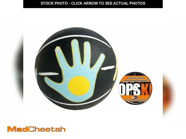 Lot 74-13544064 - HOOPSKING Skill Shooter Basketball, Basketball with Hands On It, (Regulation 29.5") - USED