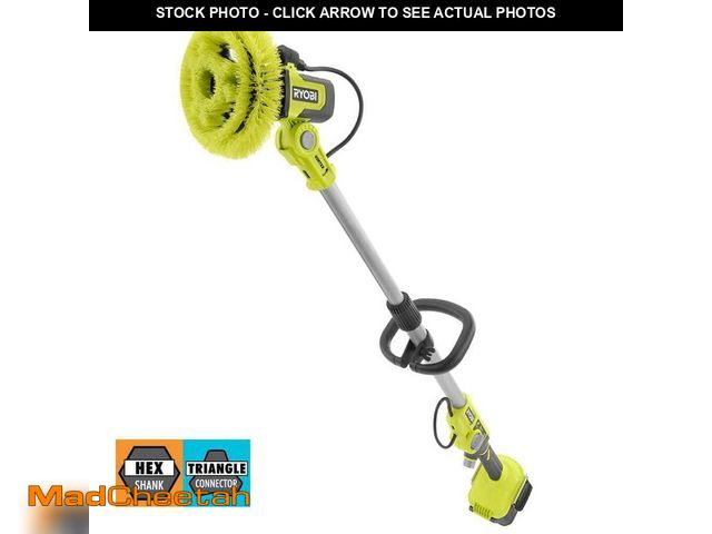 Lot 74-12584973 - RYOBI ONE+ 18V Cordless Soap Dispensing Scrubber (Tool Only) - UNUSED