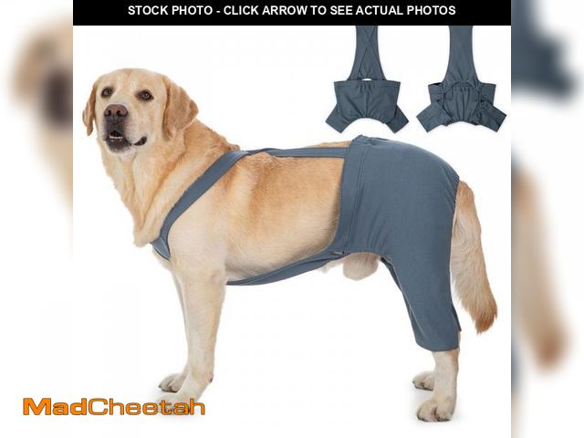 Lot 74-12305664 - Dog Hind Leg Recovery Sleeve for ACL TPLO After Surgery, Cotton Dog Recovery Pants Prevent Wounds Li...