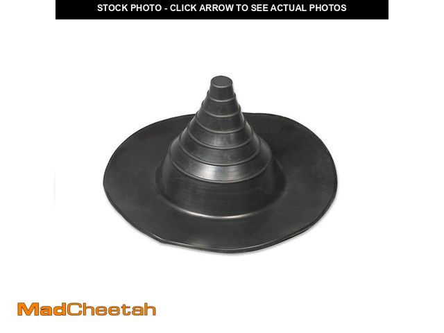 Lot 74-14360924 - Henry Single-Ply Roofing Cured Synthetic Self-Adhering Pipe Seal (Black) 1 in. x 6 in. - UNUSED