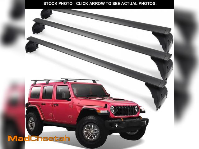Lot 74-12200571 - Trumgeta 330lbs Heavy Duty Roof Racks 3PCS Fit for Jeep Wrangler JK JL Gladiator JT 2007-2026 Hard T...