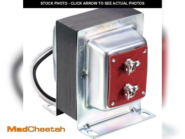Lot 74-11553347 - Maxdot Doorbell Transformer 24v 40VA Compatible with Ring Wired Video Doorbell, UL Listed Safe Wired...
