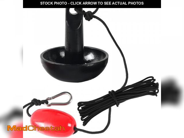 Lot 74-12214154 - CALPALMY Mushroom Anchor Kit Ã¢â¬â 8 lb Anchor with 32 ft Marine Rope and Marker Buoy Ã¢â¬â Id...
