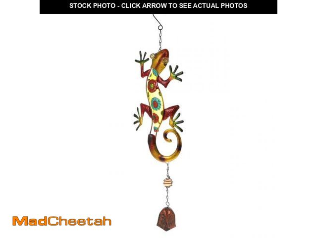 Lot 74-12311040 - OFFSCH Metal Wind Chime, Metal Art, Lizard, Wind Chime, Wind Catcher, Iron Gecko Craft, Decoraciones...