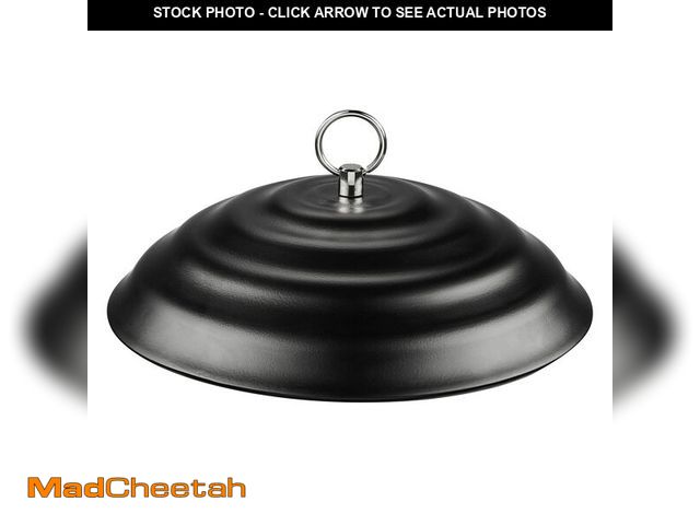 Lot 74-14210418 - Kingsyard 11" Metal Weather Protective Dome, Hanging Squirrel Baffle for Outdoor Bird Feeders, Heavy...
