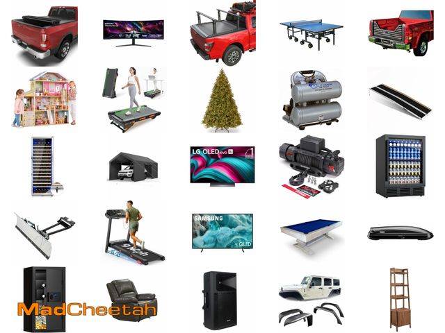 MadCheetah Holland - SPECIAL SCHEDULE THIS WEEK - Overstock, Returns - Home Furnishings, Sports Equipment, Tools and Home Improvement - December 22, 2025