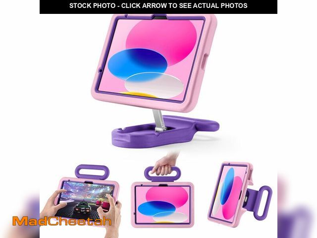 Lot 74-14269064 - Kids Case for iPad (A16) 11th/10th Gen 10.9'' 2025/2022,Adjustable Portrait/Landscape Stand/Drop Pro...