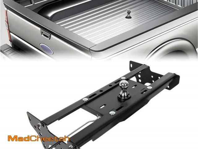 Lot 74-12391503 - ECOTRIC Gooseneck Trailer Hitch Compatible with 1999-2016 Ford F250 F350 Super Duty Complete Underbe...