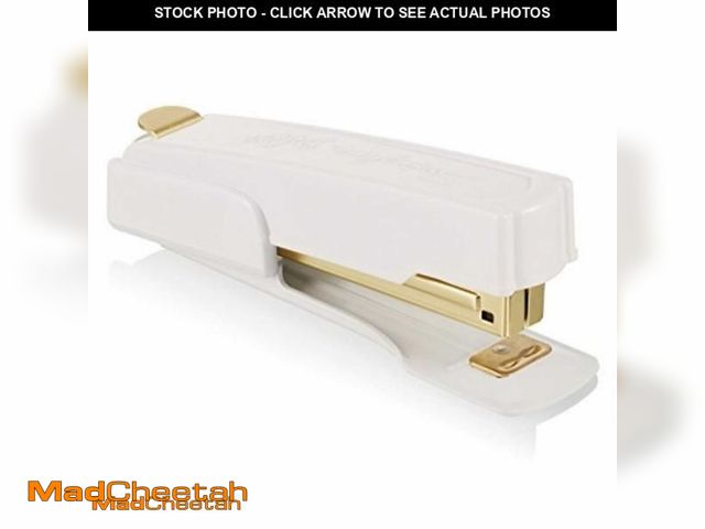 Lot 74-11634671 - Swingline Vintage Stapler, 20 Sheet Capacity, Jam Free, Compact, Built-In Staple Remover, Metal, Whi...