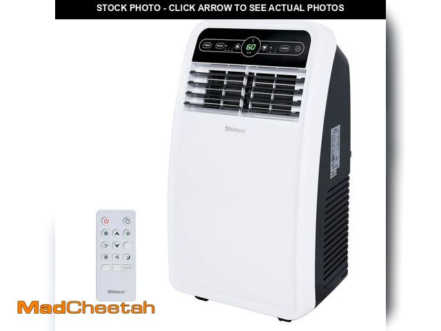 Lot 74-14614233 - Shinco 8,000 BTU Portable Air Conditioner, AC Unit with Built-in Cool, Dehumidifier &amp; Fan Modes ...
