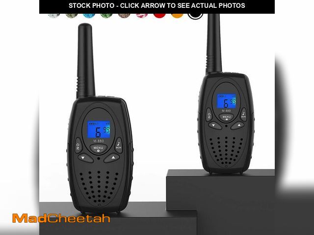 Lot 74-13720594 - Topsung Walkie Talkies for Adults, M880 FRS Two Way Radio Long Range with VOX Belt Clip/Hand Held Wa...