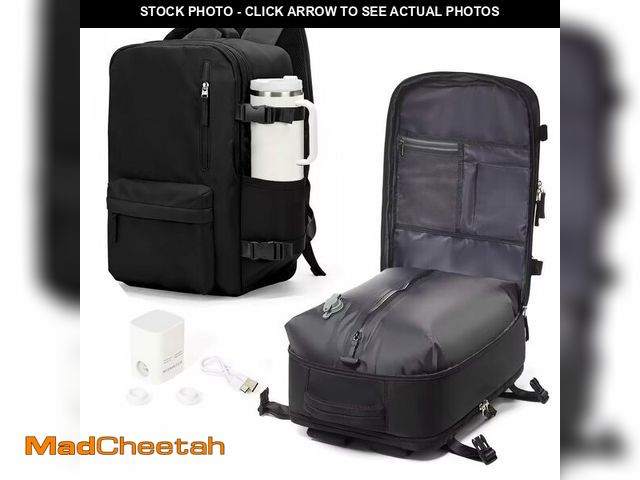 Lot 74-13631964 - WONHOX Vacuum Seal Backpack for Travel with Air Pump Compression Vacpack Carry on Flight Approved Da...