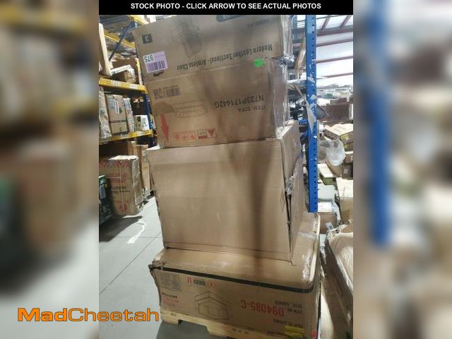 Lot 74-12145244 - Pallet of Miscellaneous Furniture 78458 (MUST PICK UP IN 7 DAYS !!!!)  - UNUSED