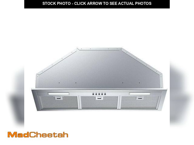 Lot 74-13002574 - VIKIO 36 in. 600 CFM  Ductless Convertible Insert Range Hood in Stainless Steel with LED Lights - UN...