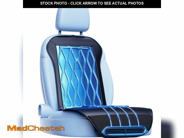 Lot 74-14432880 - TOWTAMER Cooling Car Seat Cover Front Seat,12V-24V Semiconductor Ventilated Car Seat Cooling Pad wit...