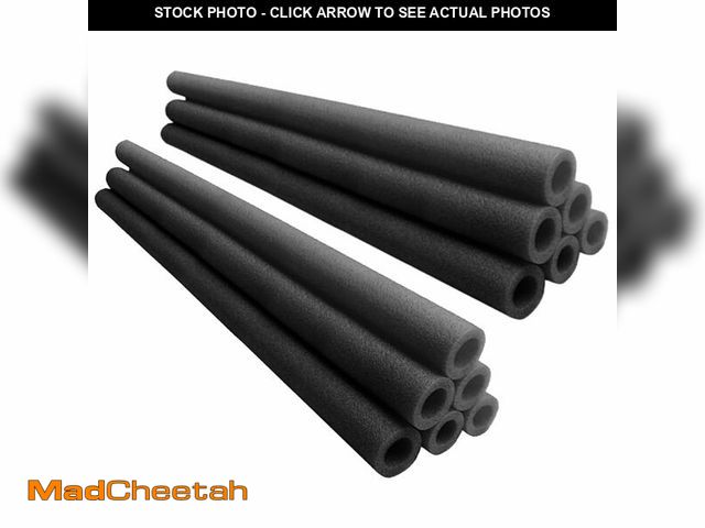 Lot 74-14150686 - MSSVIGING 1" Trampoline Pole Foam Covers, Trampoline Pole Foam Padding Replacement, 35.4'' Length Ea...