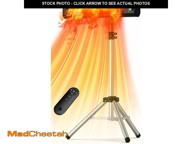 Lot 74-14077733 - HETRAROOT Outdoor Heaters for Patio, 9 Heating Levels, IP65 Waterproof Patio Heaters for Outdoor Use...