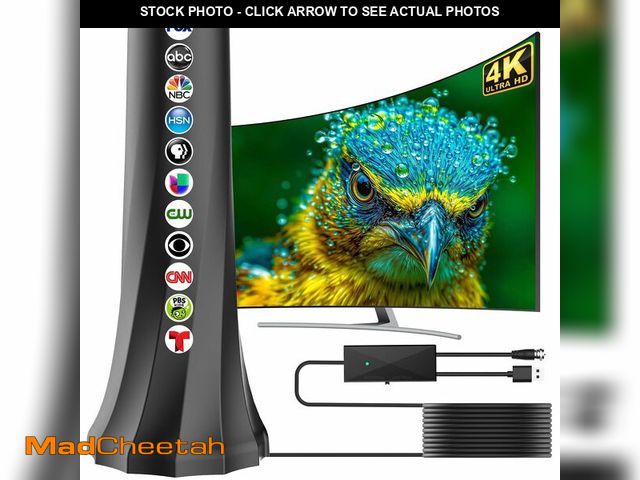 Lot 74-13621026 - 2026 TV Antenna,HD Antenna for Smart TV Signal Booster Reception,HDTV Antenna for Local Channels 100...