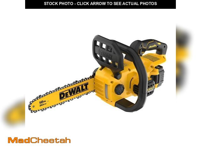 Lot 74-13135644 - DEWALT 20V MAX 12in. Cordless Battery Powered Chainsaw Kit with (1) 5 Ah Battery and Charger - UNUSE...
