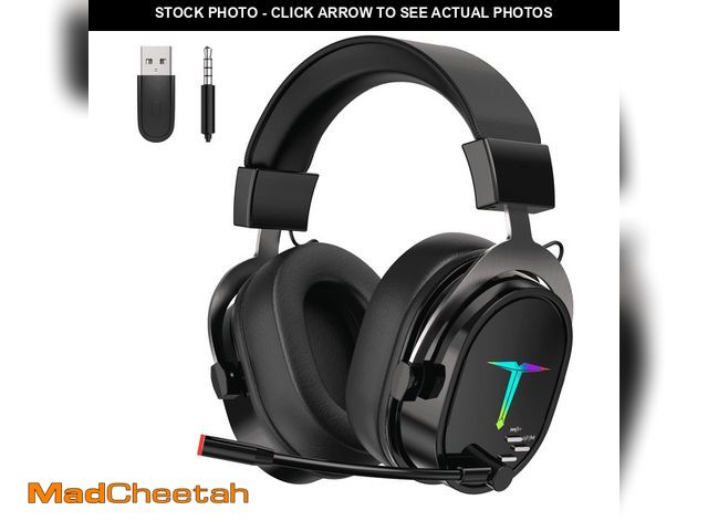 Lot 74-12834984 - UHM Wireless Gaming Headset for PS5/PS4/PC/ Nintendo Switch, Over Ear 2.4G/Bluetooth Gaming Headphon...