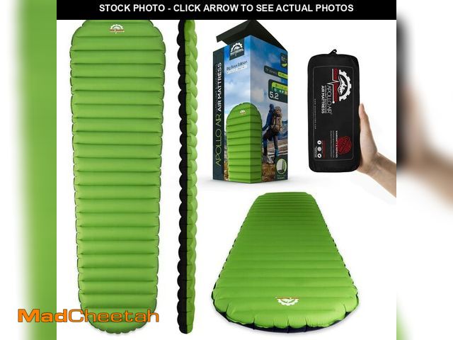 Lot 74-12841680 - Gear Doctors ApolloAir 5.2R Value [17oz] Ultralight Insulated Inflatable Camping Sleeping PadÃ¢â¬â...