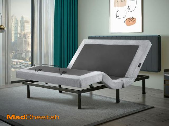 Lot 74-12160029 - Irvine Home Collection Full Adjustable Bed Base | Full Body Massage | USB Ports | Zero Gravity | Ant...