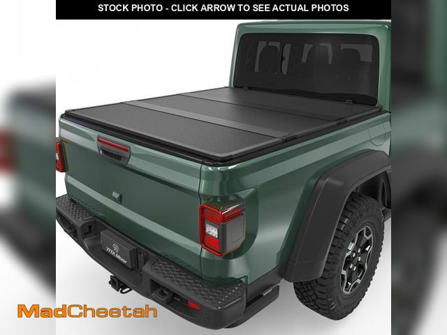 Lot 74-12393805 - YITAMOTOR Tailored FRP Hard Tri-Fold Truck Bed Tonneau Cover Fits for Jeep Gladiator 2020 2021 2022 ...