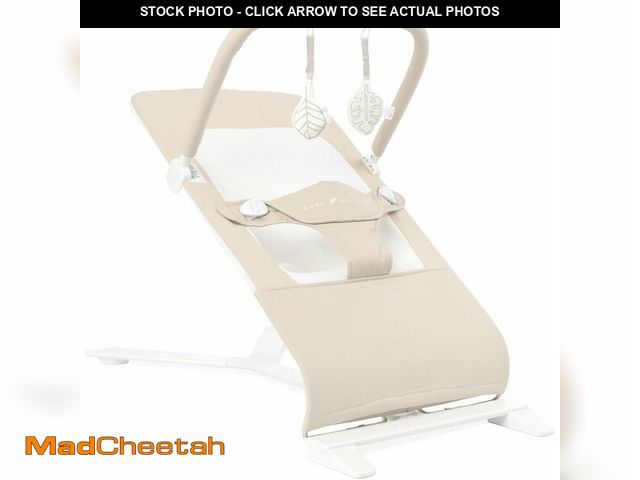 Lot 74-13926864 - Baby Delight Alpine Deluxe Portable Bouncer, Infant, 0-6 Months, 100% GOTS Certified Cotton Fabrics,...
